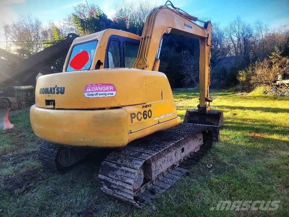 Komatsu PC 60-7E 대형 굴삭기 29톤 이상