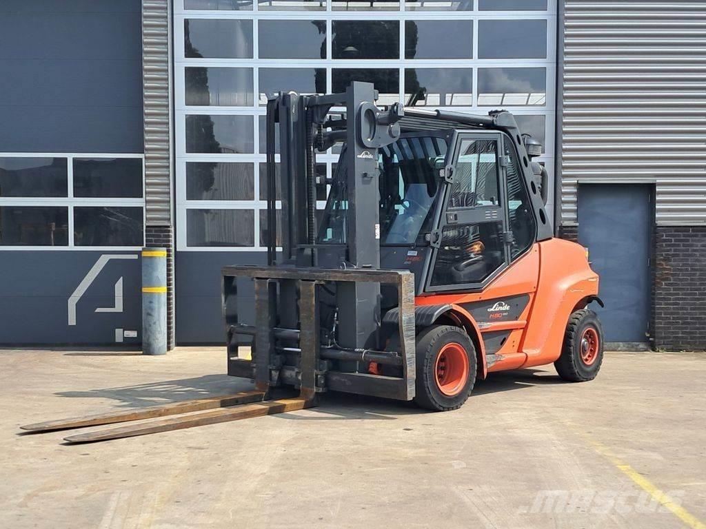 Linde H80D-03/900 디젤 지게차
