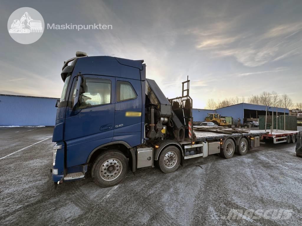 Volvo FH 540 크레인 트럭