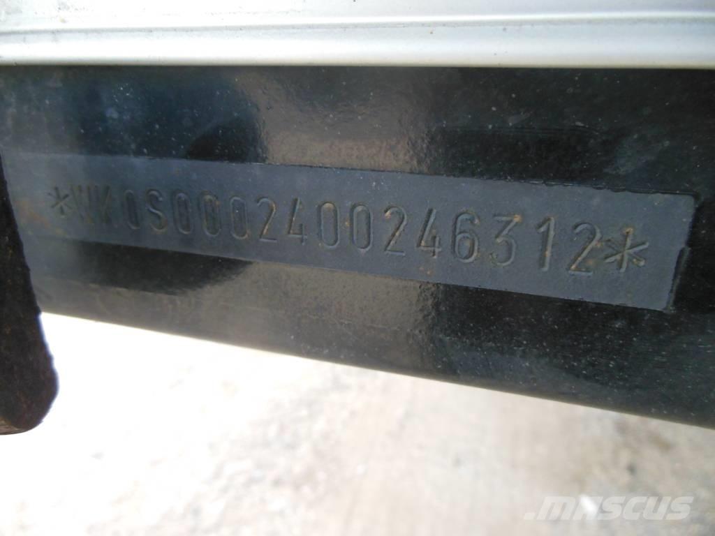 Kögel SN 24 커튼사이더 세미 트레일러