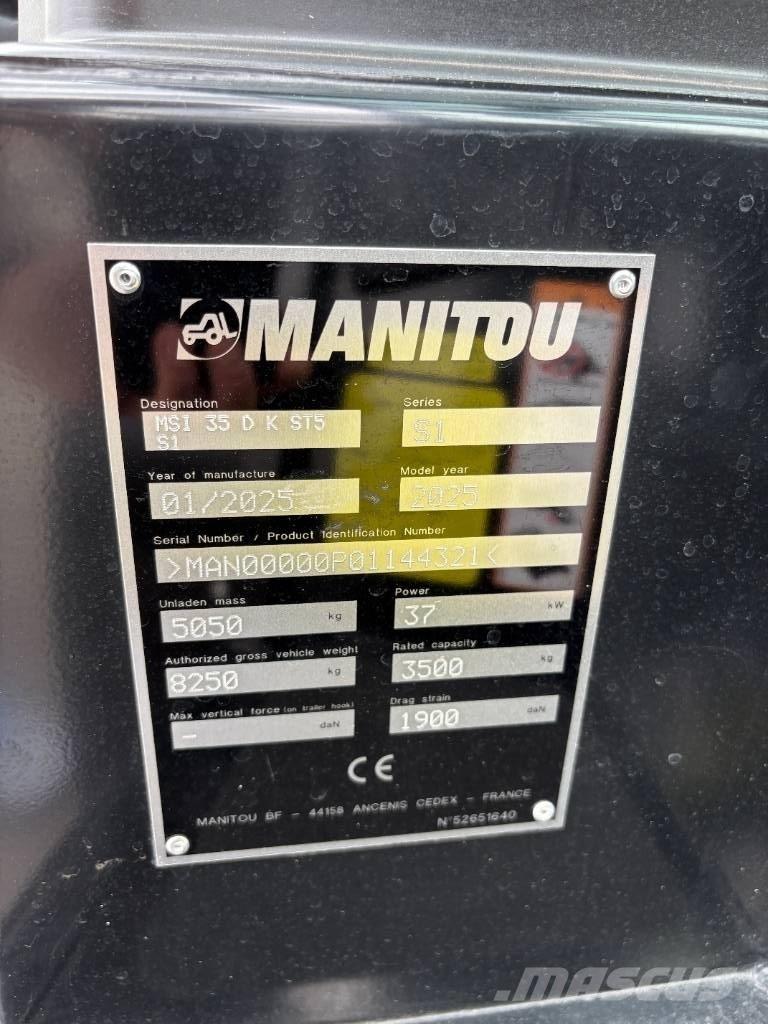 Manitou MSI 35 험지용 트럭