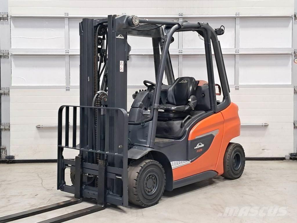 Linde H25T-01 LPG 지게차