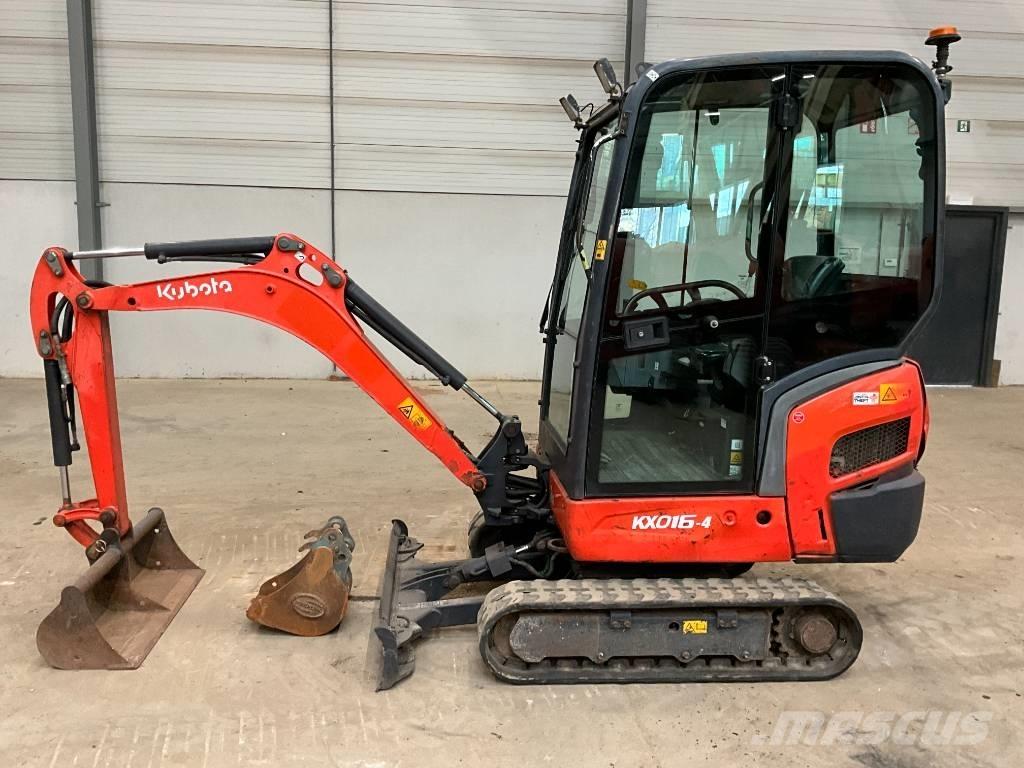 Kubota KX 016-4 소형 굴삭기 7톤 미만