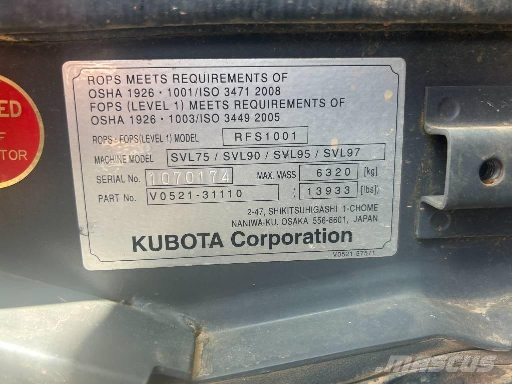 Kubota SVL 75-2  스키드로더