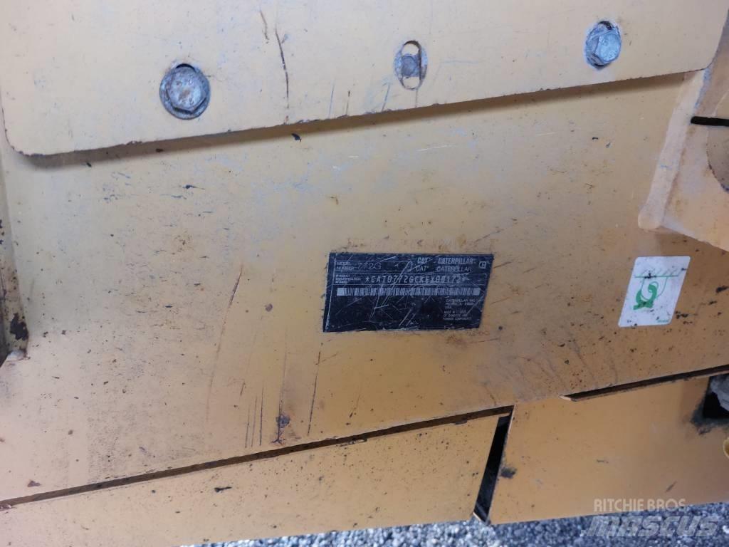 CAT 772G 건설현장 덤프트럭