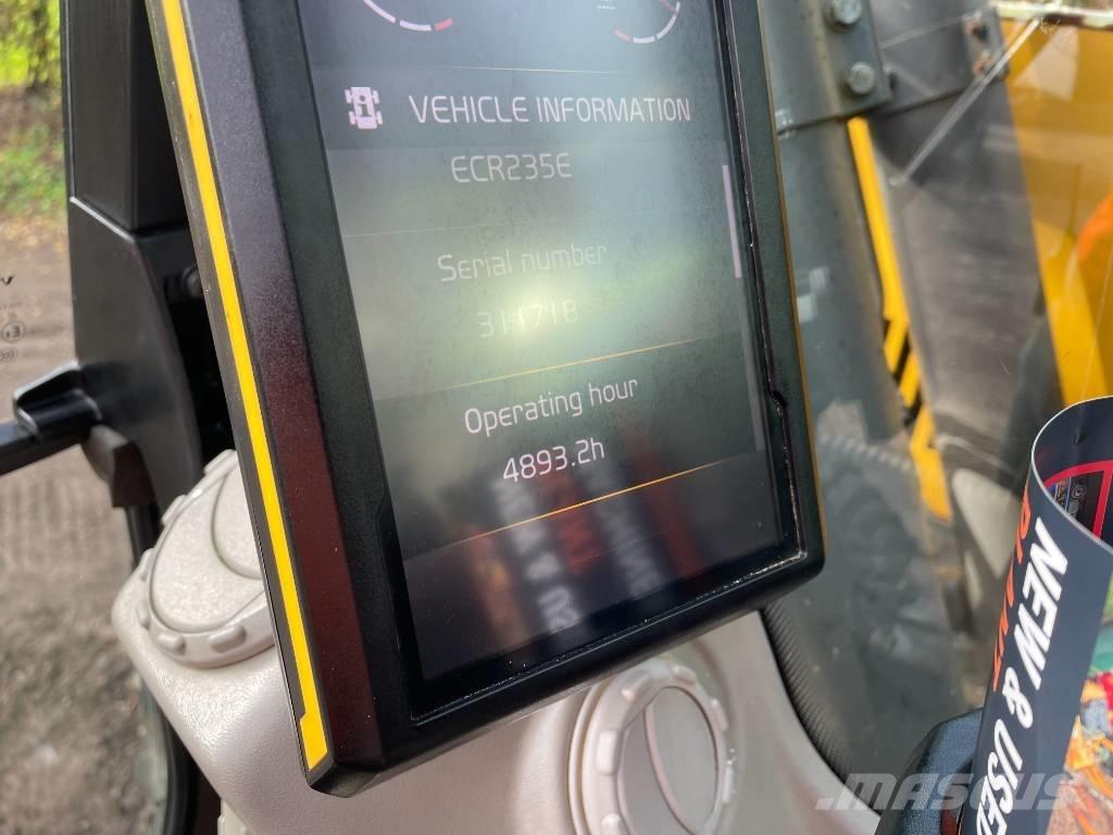 Volvo ECR 235 E 대형 굴삭기 29톤 이상