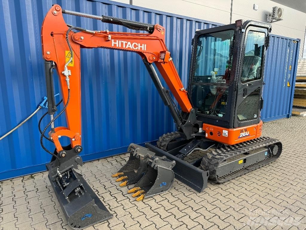 Hitachi ZX 26 U-6 소형 굴삭기 7톤 미만