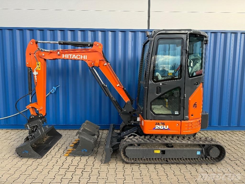 Hitachi ZX 26 U-6 소형 굴삭기 7톤 미만