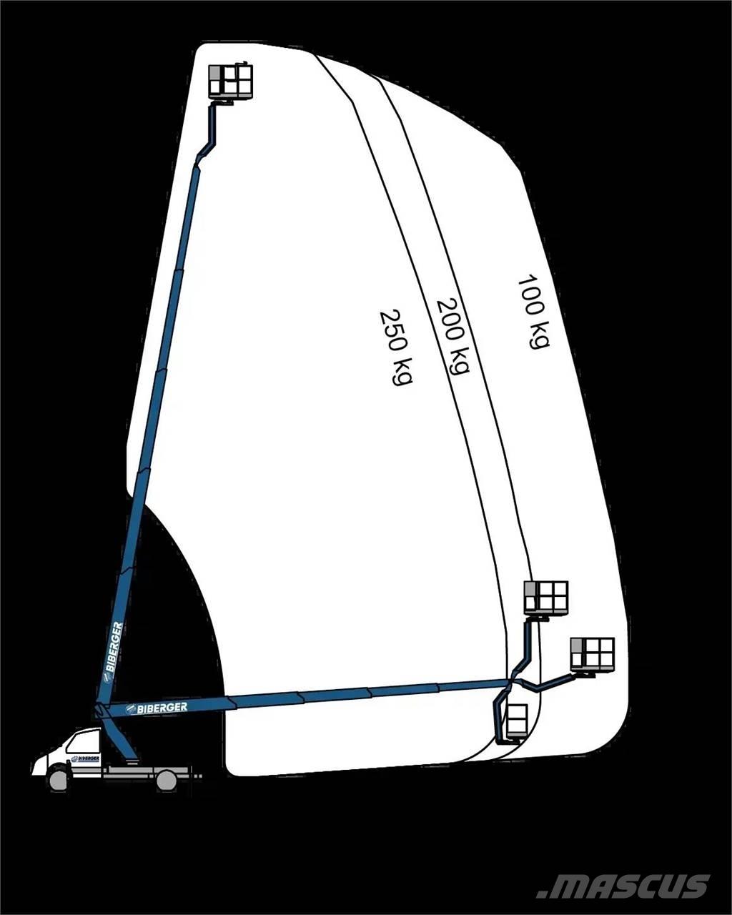 Ruthmann TBR 260 트럭 탑재 고소작업대