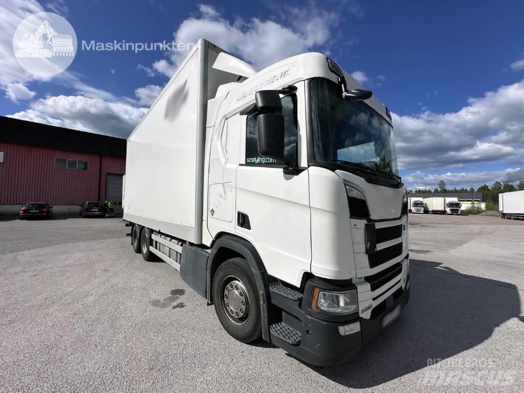 Scania R 520 탑차 트럭