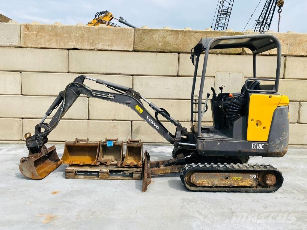 Volvo EC 18 C 소형 굴삭기 7톤 미만