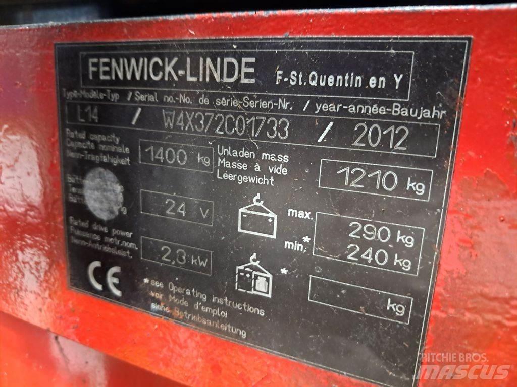 Linde L14 포크리프트