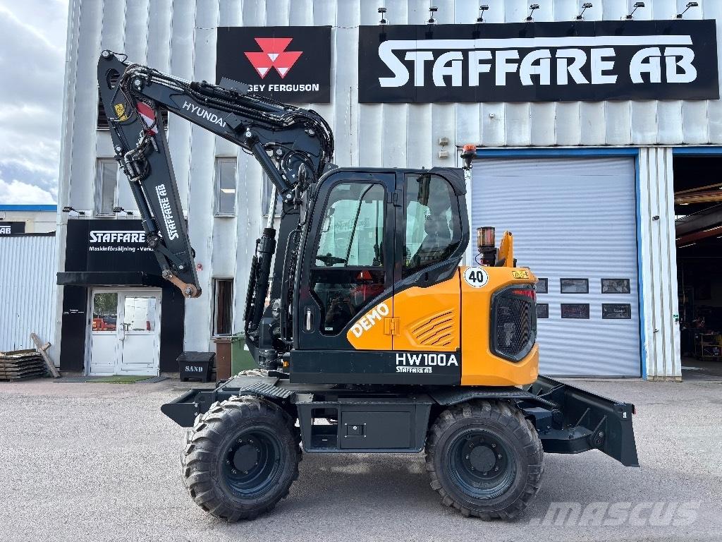 Hyundai HW100A  휠 굴삭기