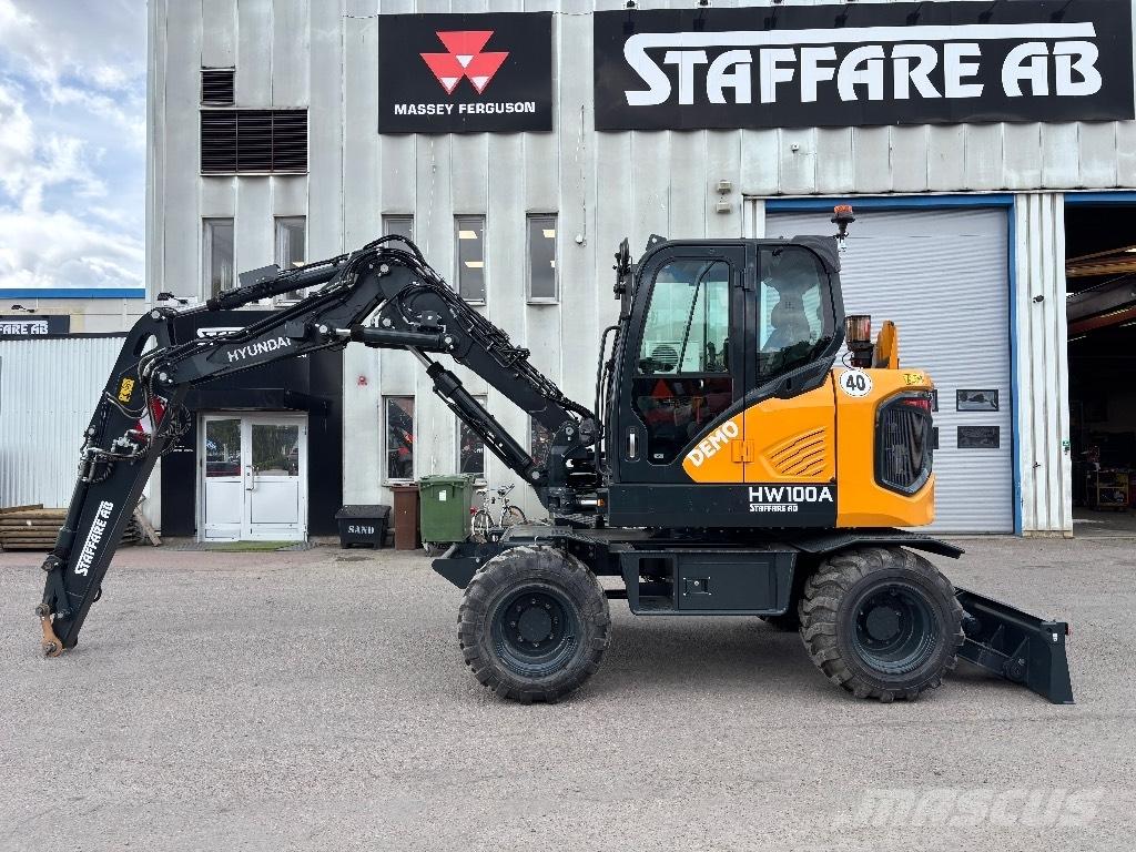 Hyundai HW100A  휠 굴삭기