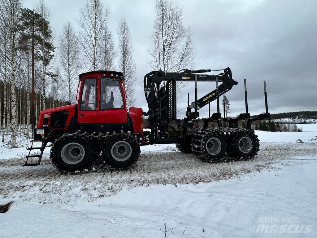 Komatsu 845 원목 포워더