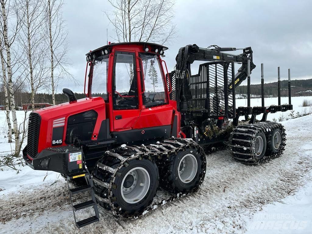 Komatsu 845 원목 포워더