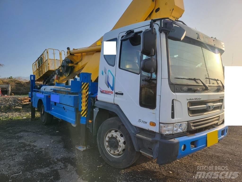Jinwoo JW450 트럭 탑재 고소작업대