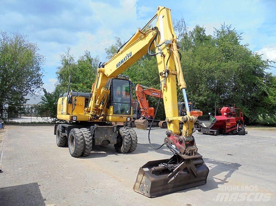 Komatsu PW 140-7  휠 굴삭기