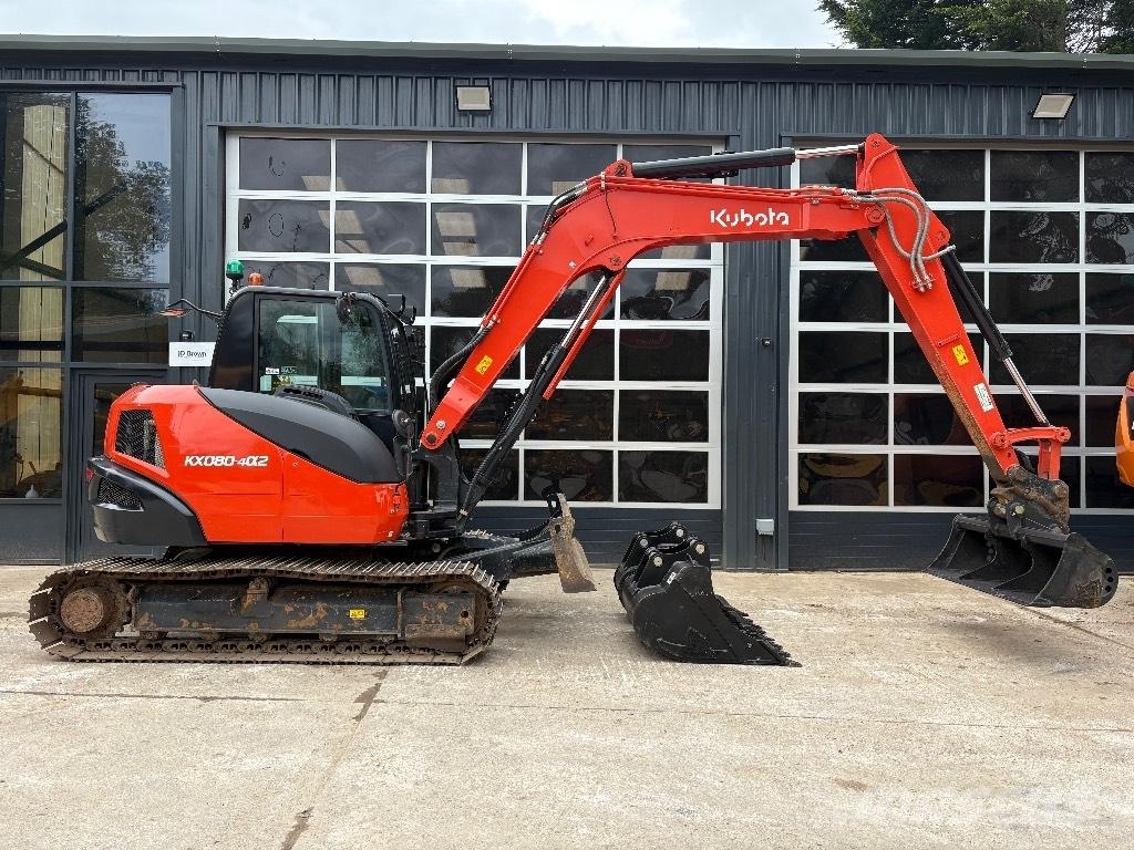 Kubota KX 080 중형굴삭기 7톤-28톤