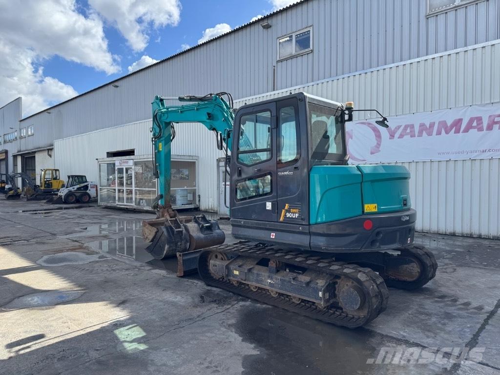 Sunward SWE90UF 중형굴삭기 7톤-28톤