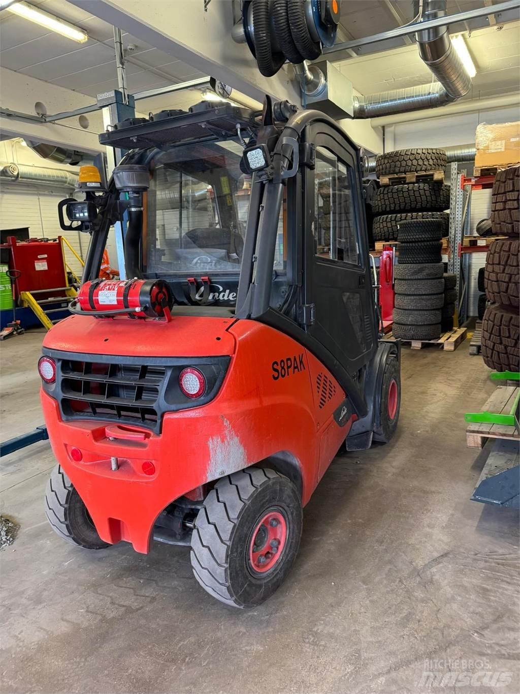 Linde H30D-02 디젤 지게차