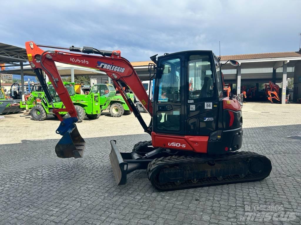 Kubota U 50 소형 굴삭기 7톤 미만
