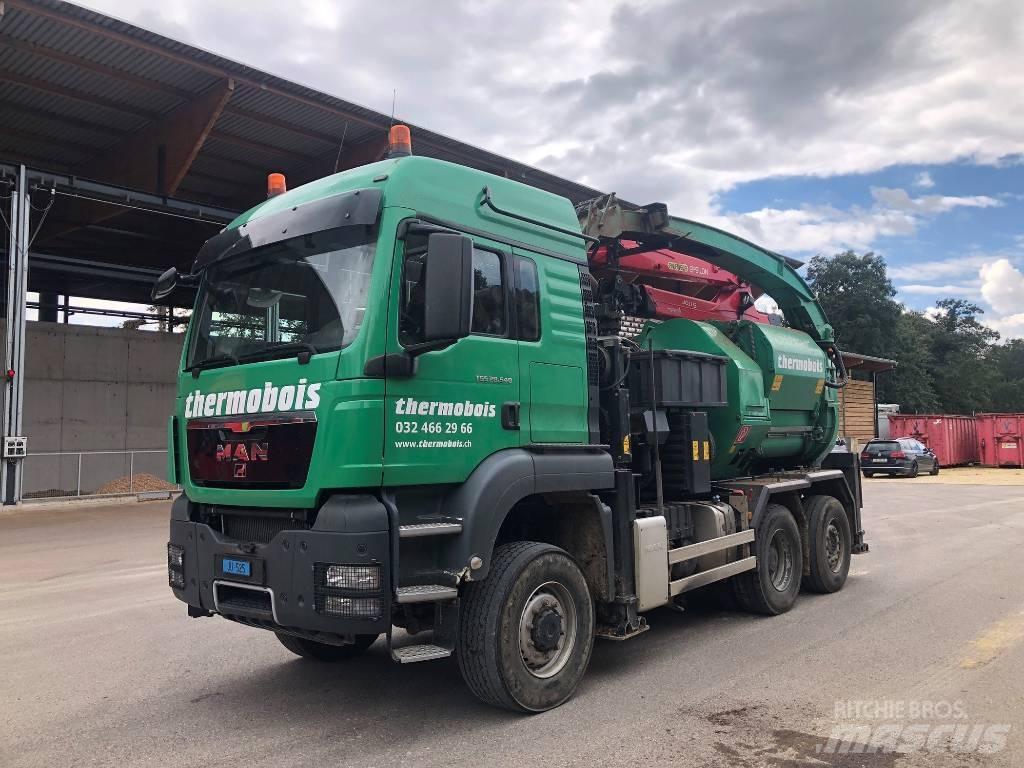 JENZ HEM 582 R-Truck 임업정리 헤드커터기