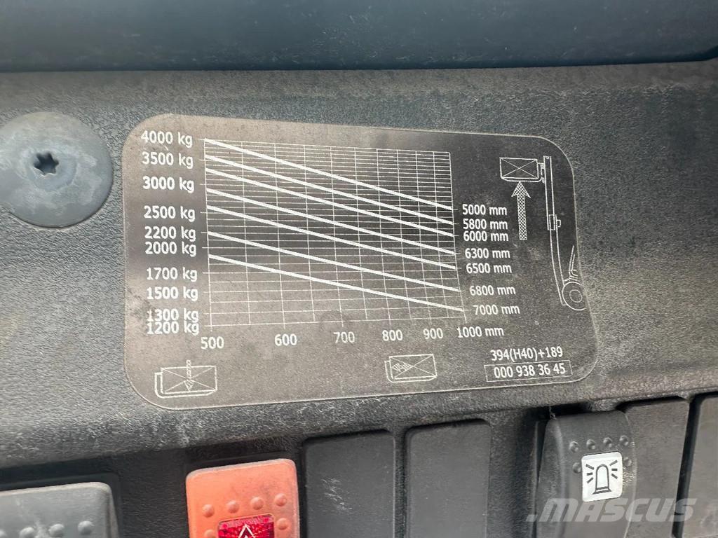 Linde H40D 디젤 지게차