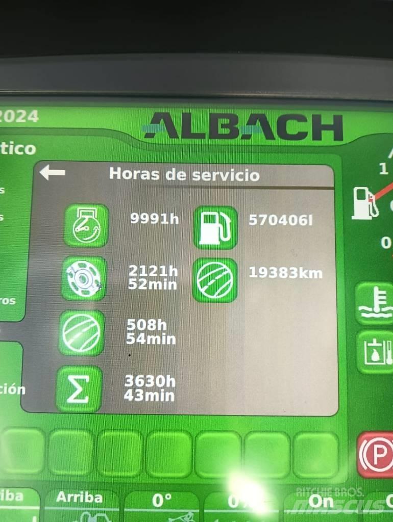 Albach Diamant 2000 임업정리 헤드커터기