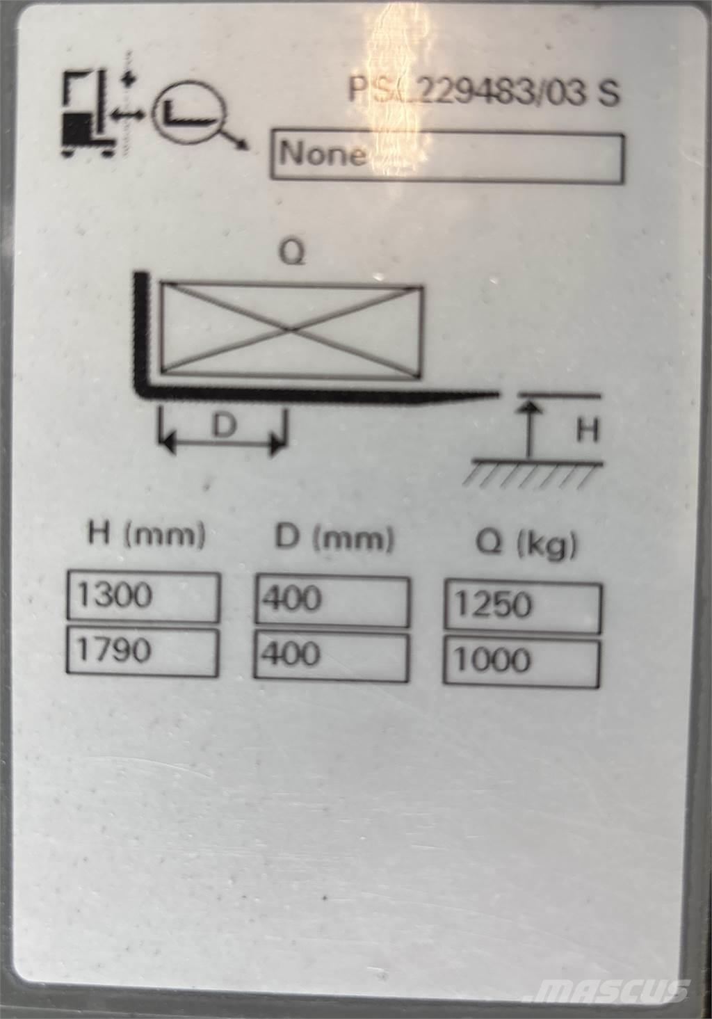 Atlet PSL125 포크리프트