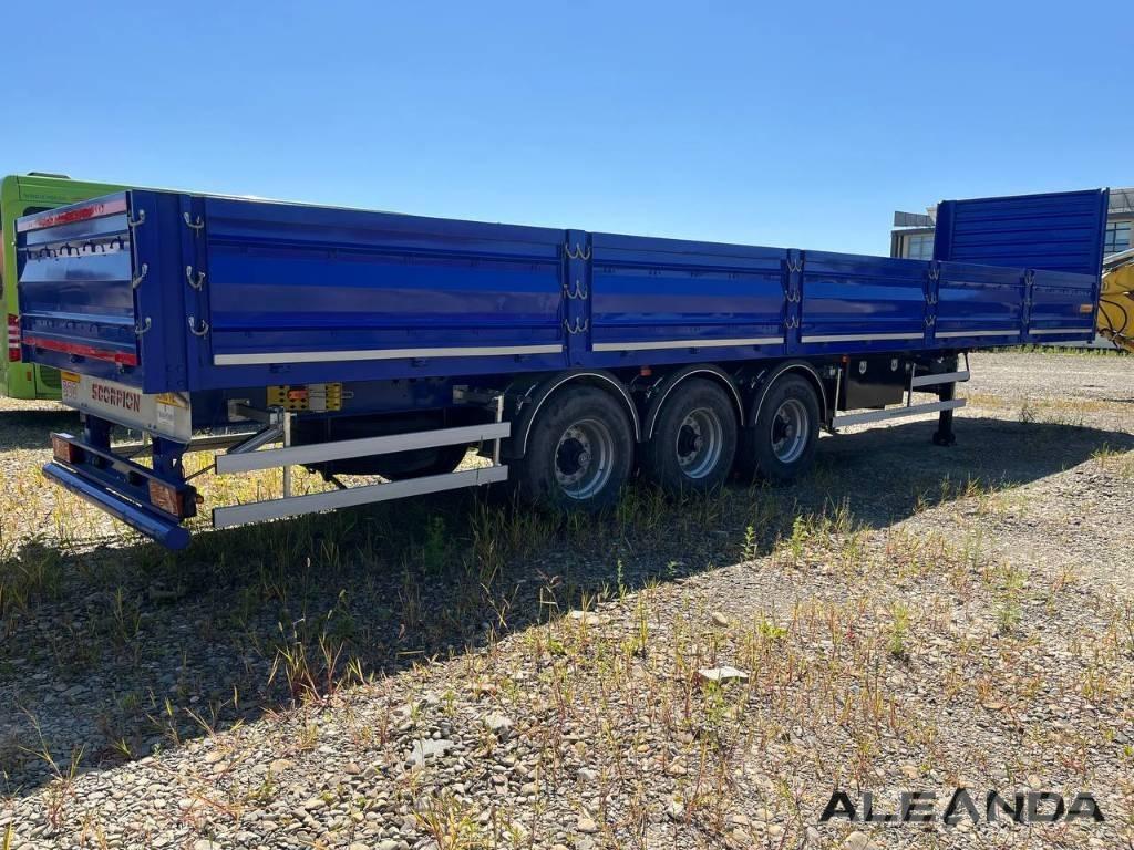  Scorpion SVG3 플랫베드/드롭사이드 세미 트레일러
