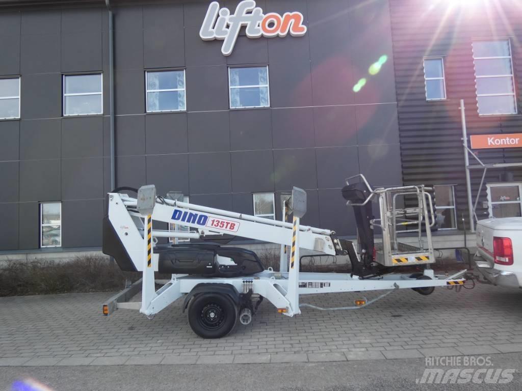 Dino 135 TB Skylift 트레일러 탑재 고소작업대