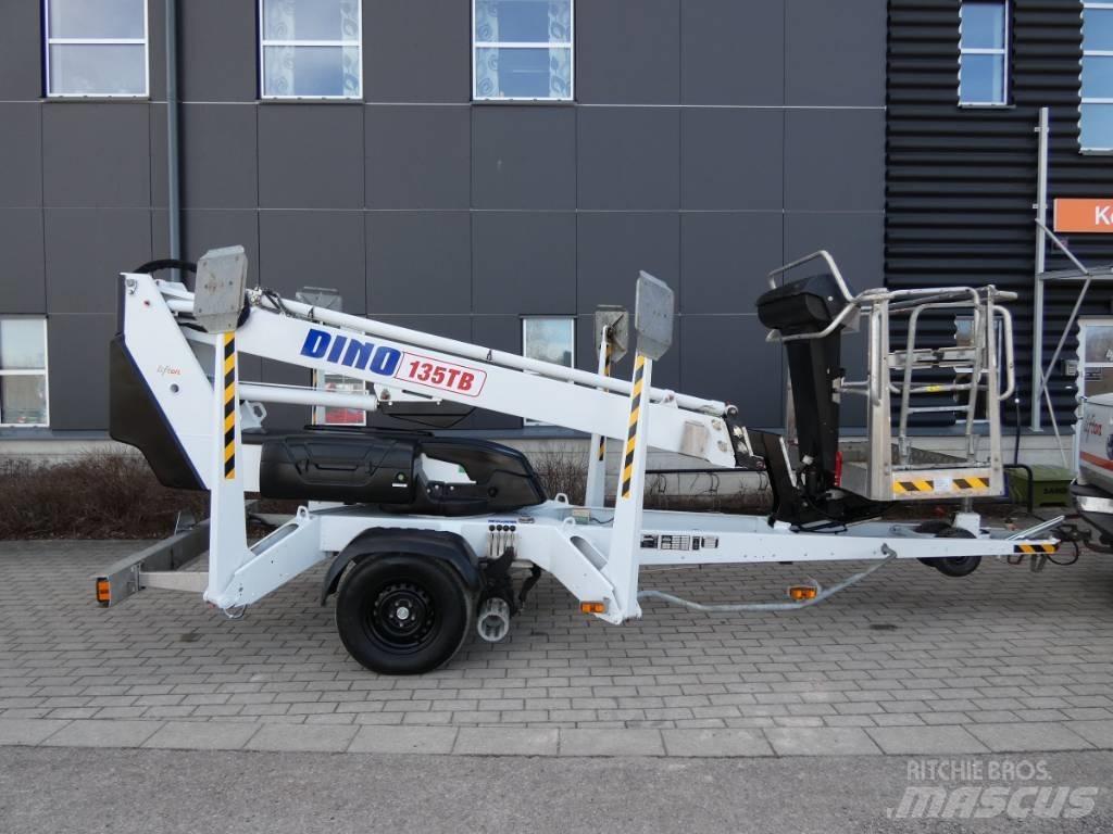 Dino 135 TB Skylift 트레일러 탑재 고소작업대