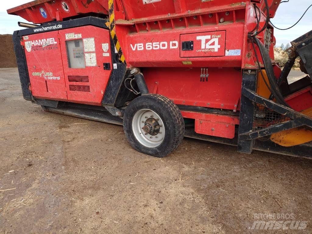 Hammel VB 650 D 폐기물 분쇄기