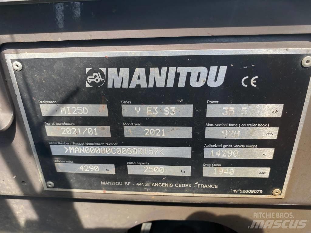 Manitou Mi25D 디젤 지게차