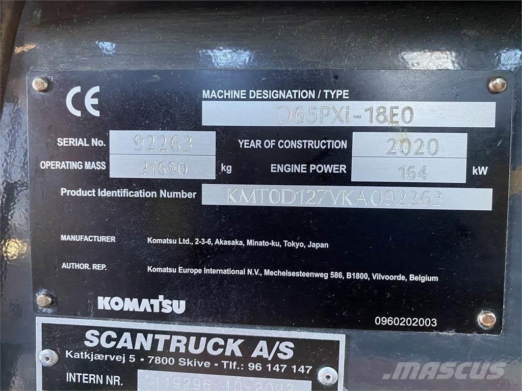 Komatsu D65PXI-18 크롤러 도저