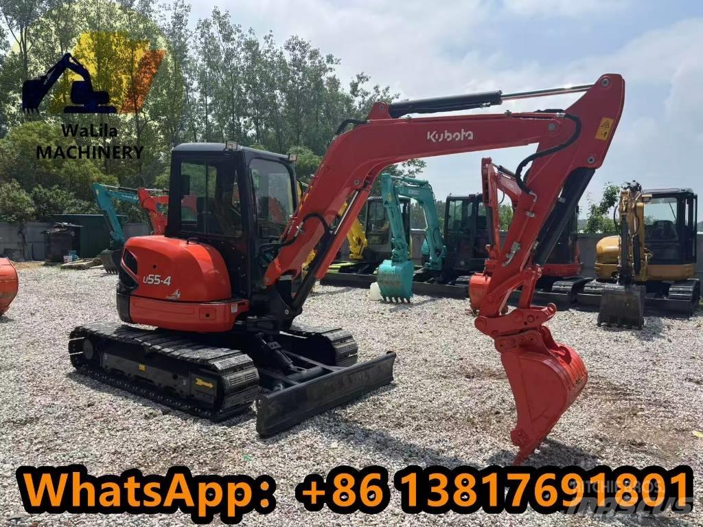 Kubota U 55-4 소형 굴삭기 7톤 미만