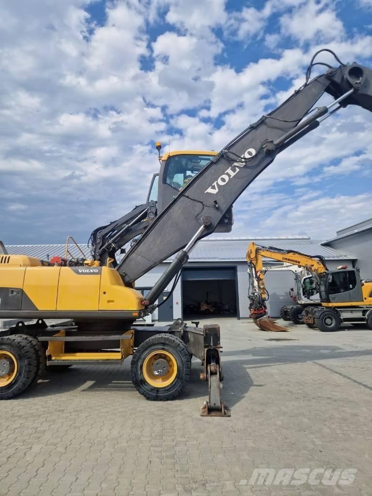 Volvo EW 210 D 폐기물/산업 처리기