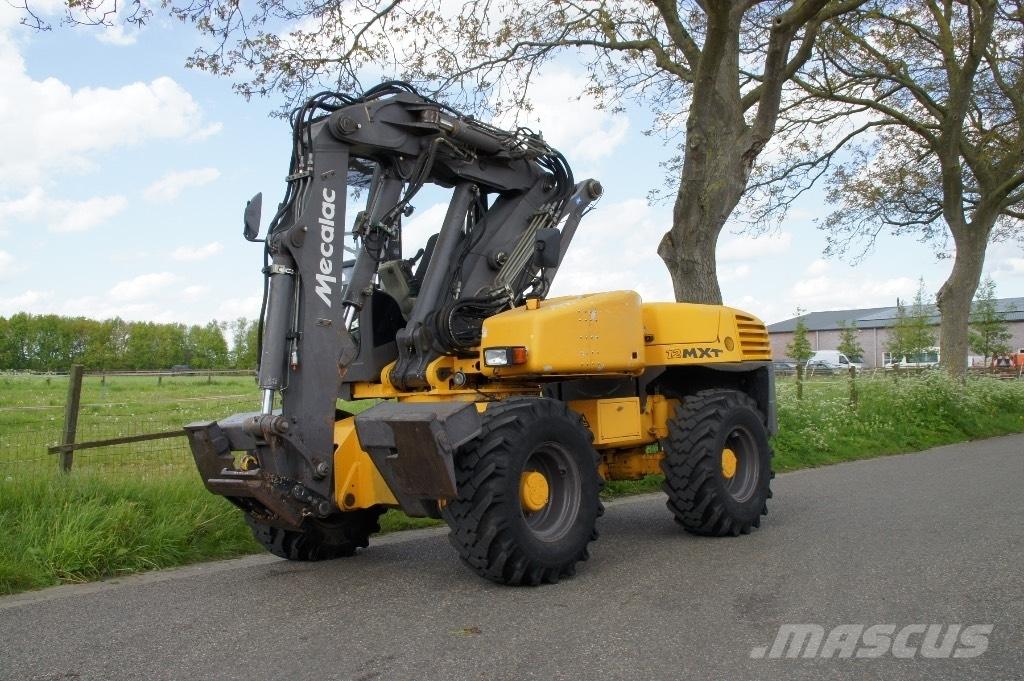 Mecalac 12 MXT  휠 굴삭기