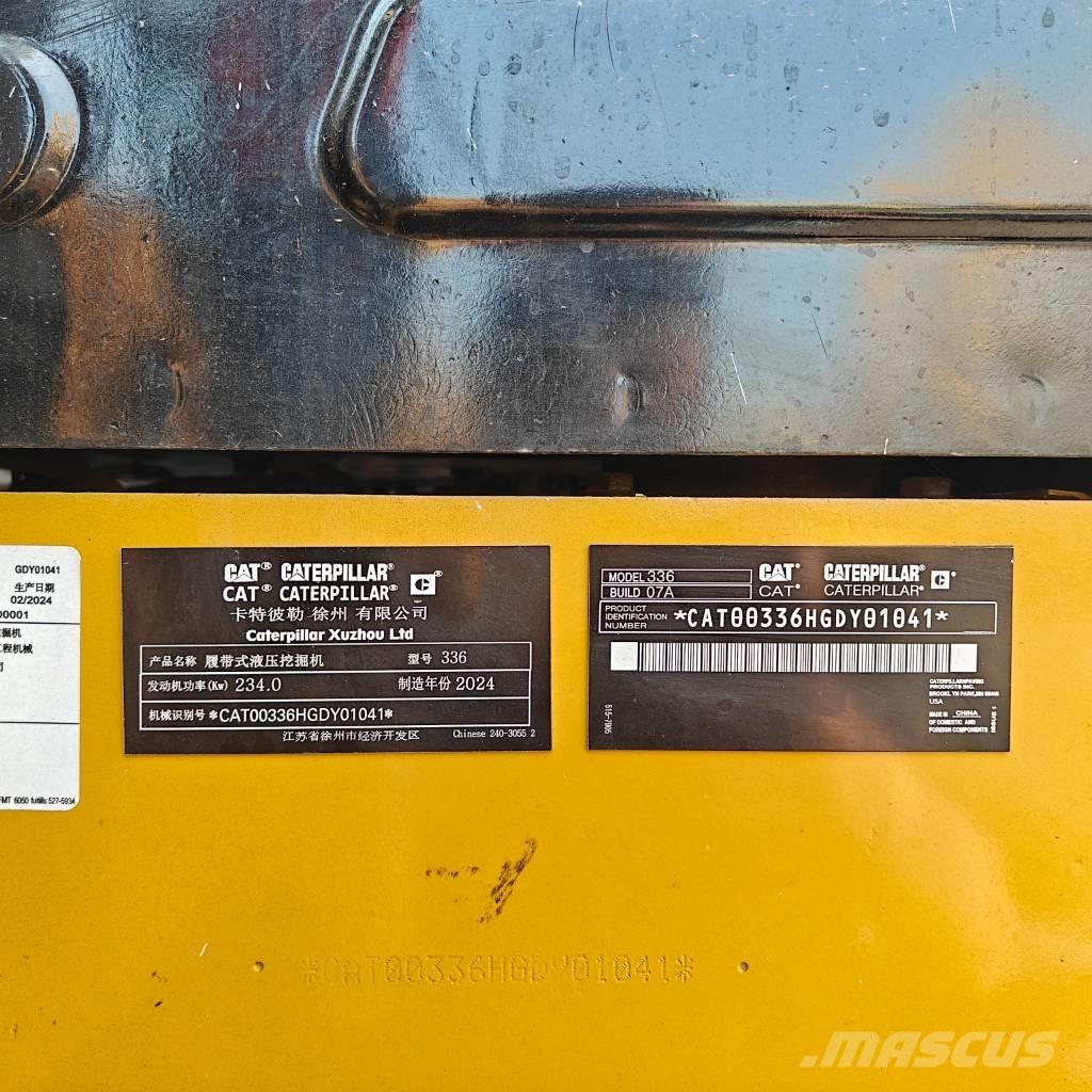 CAT 336GC 대형 굴삭기 29톤 이상