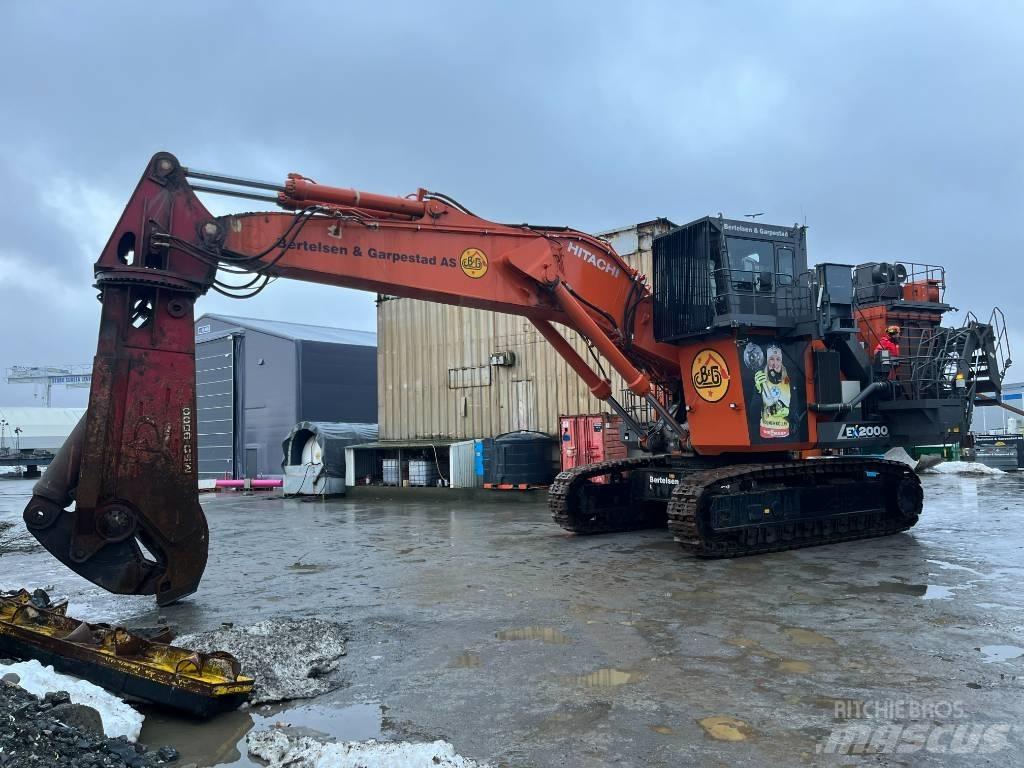 Hitachi EX2000-7BBH 파쇄용 굴삭기