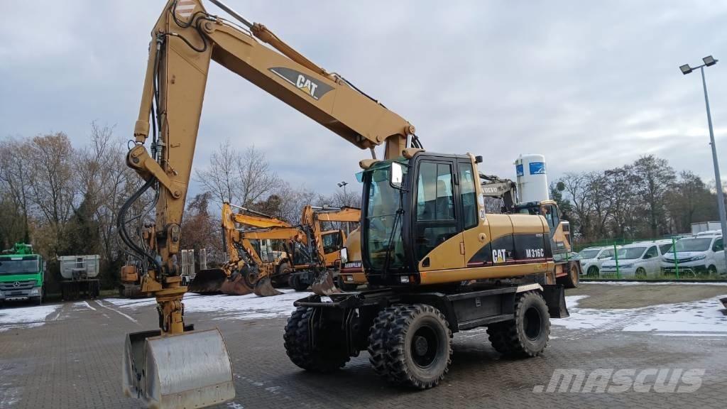 CAT M 316 C  휠 굴삭기