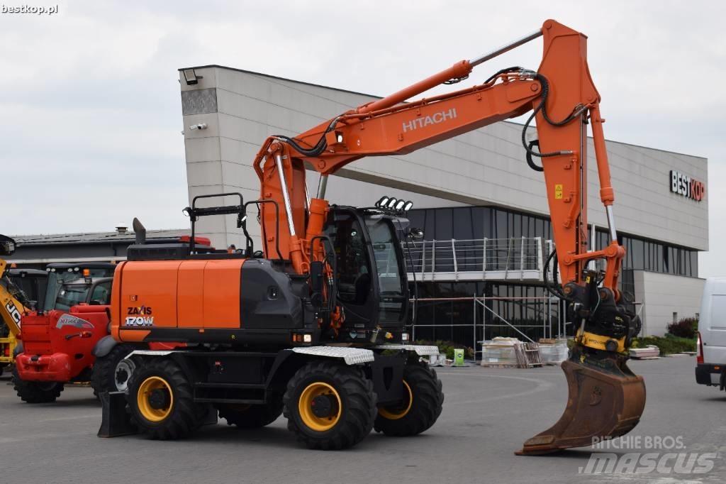 Hitachi ZX170 W-6  휠 굴삭기