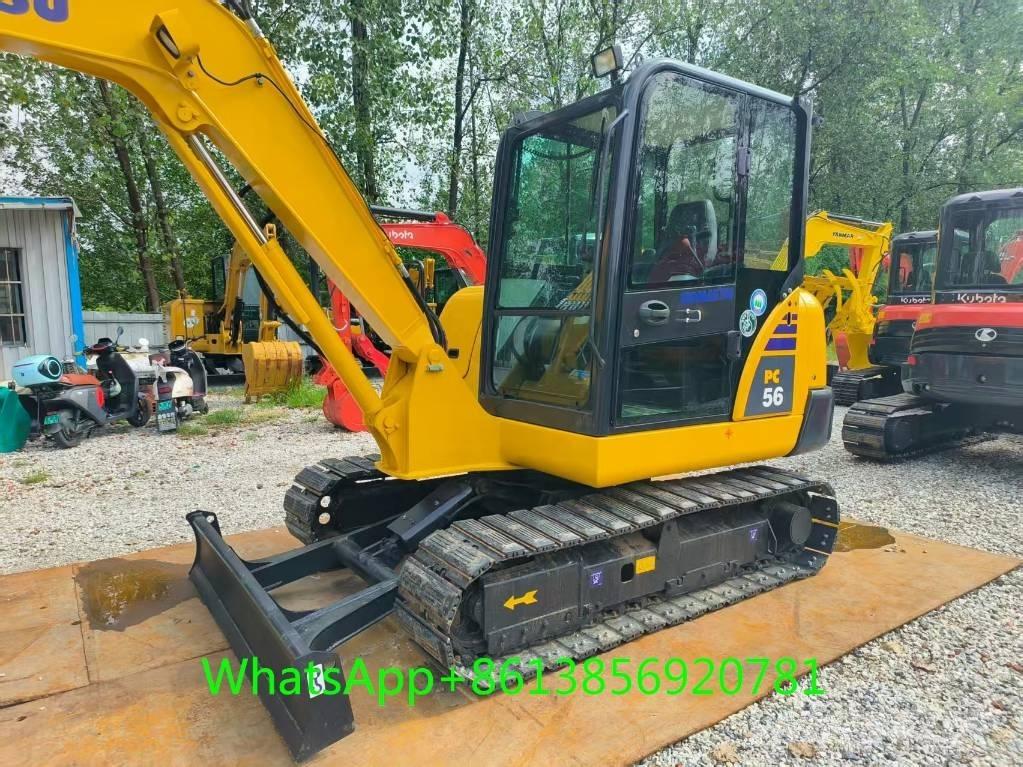 Komatsu PC 56-7 소형 굴삭기 7톤 미만
