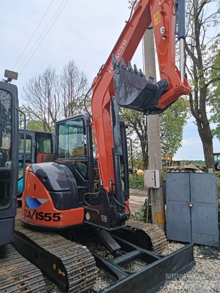 Hitachi ZX55 소형 굴삭기 7톤 미만