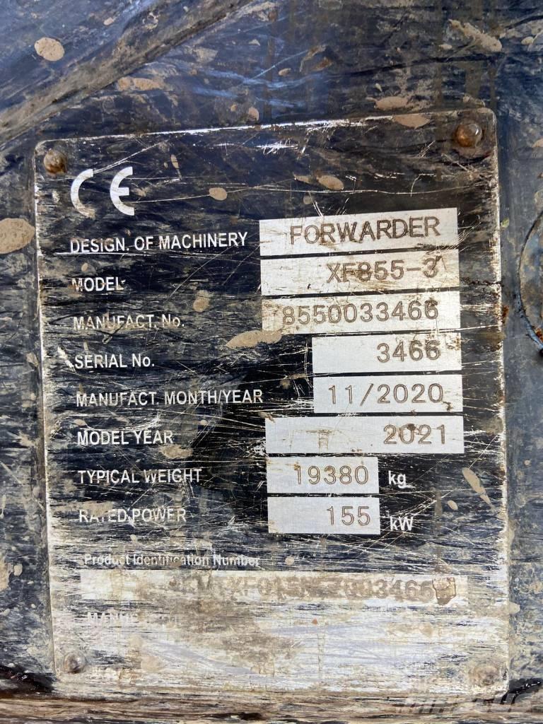Komatsu 855 원목 포워더