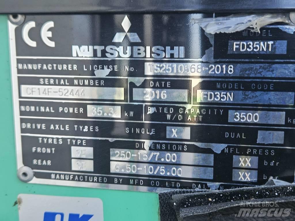 Mitsubishi FD35N 디젤 지게차