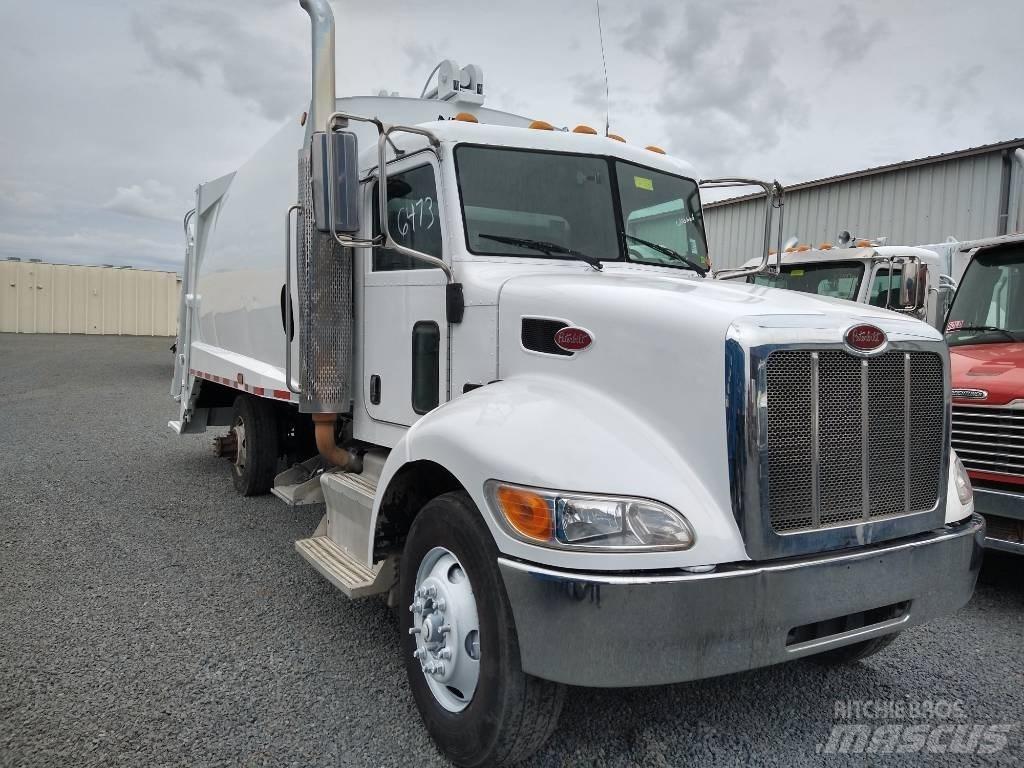 Peterbilt 337 폐기물 수거 트럭