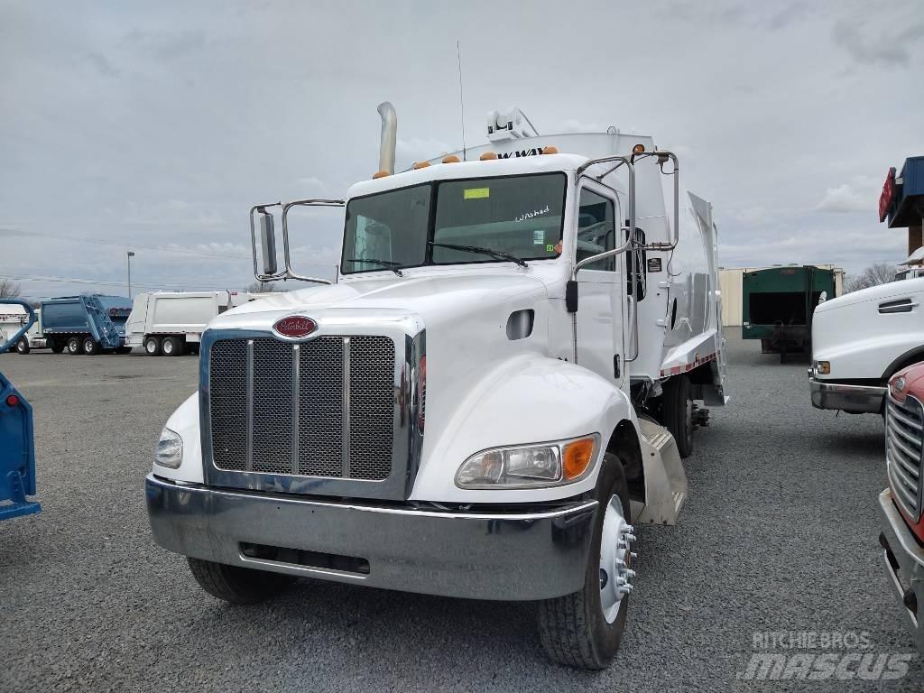 Peterbilt 337 폐기물 수거 트럭