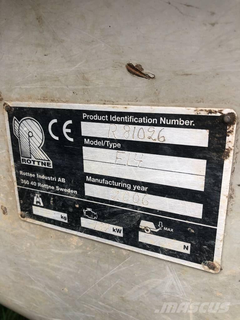 Rottne Solid F14 원목 포워더